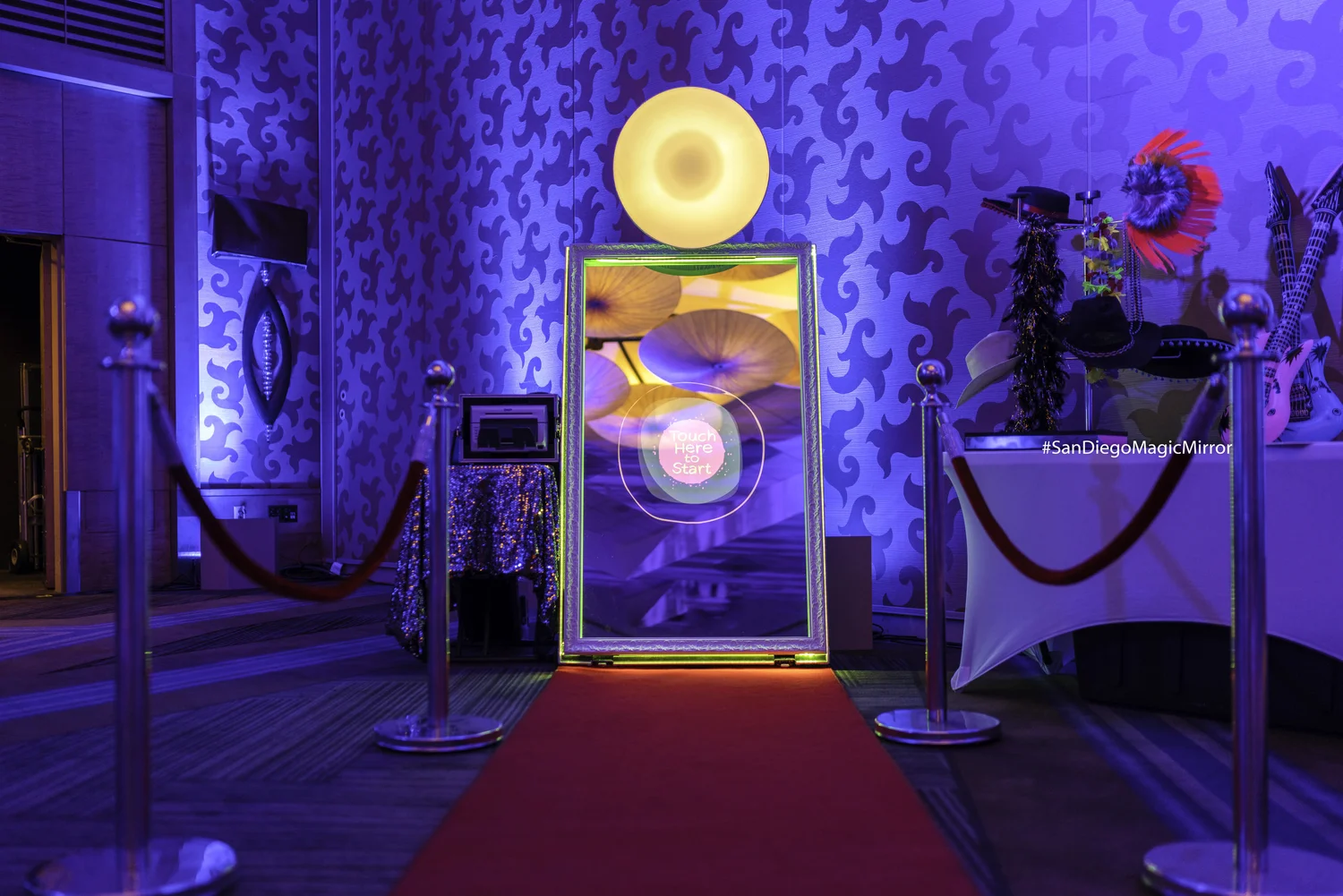 San Diego Magic Mirror Photo Booth