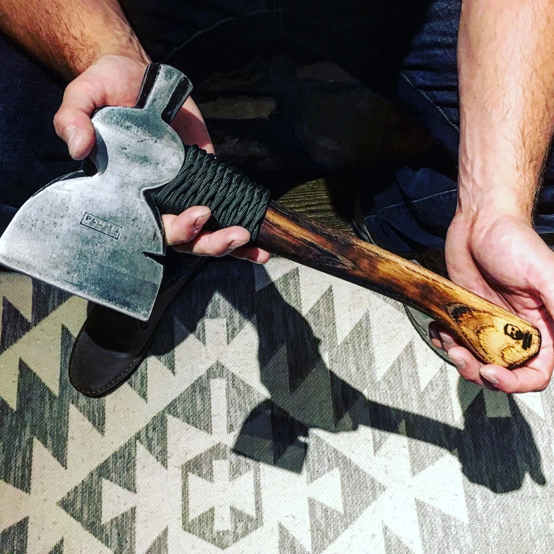 Plumb Leader Broad Hatchet with Paracord Overstike Guard