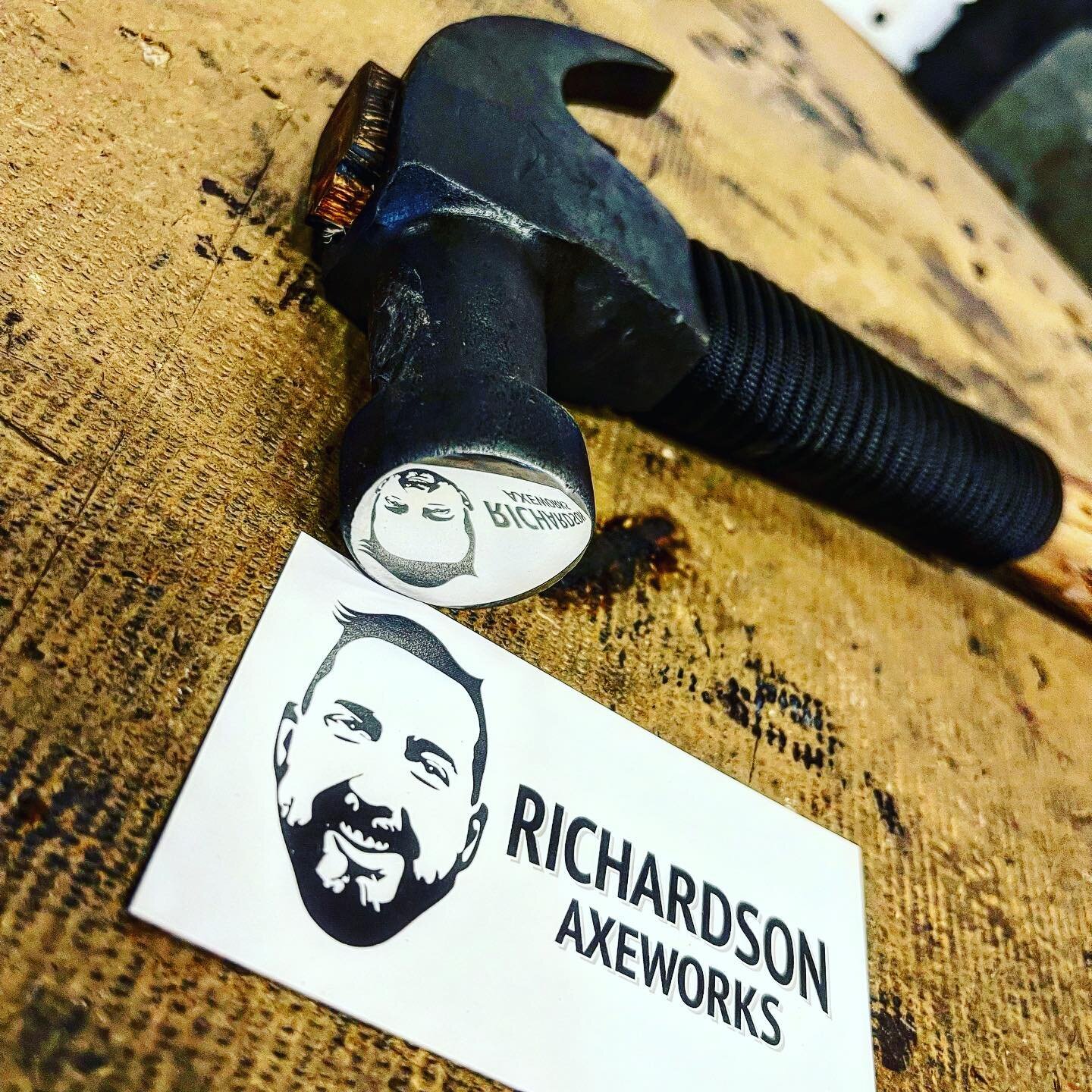 Hammer Time! Custom hammer for @matt.nowell1102 and his new business Shades Creek Services!