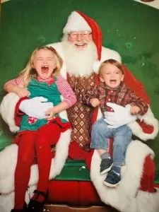 PLAYING SANTA