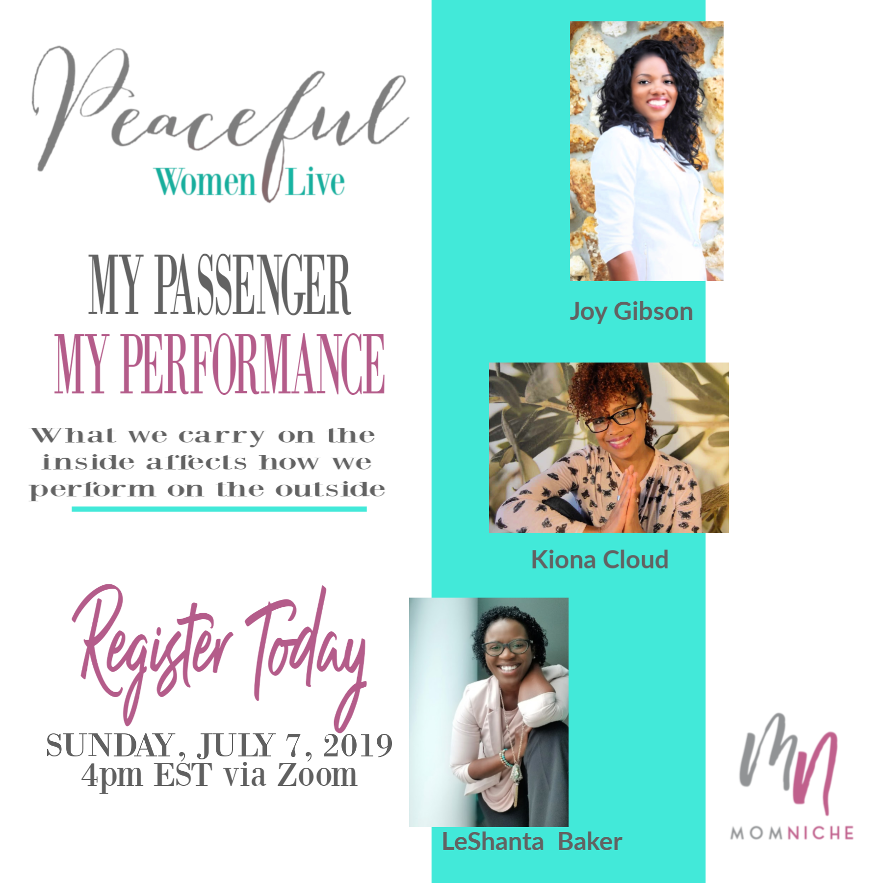 My Passenger, My Performance - Online Session