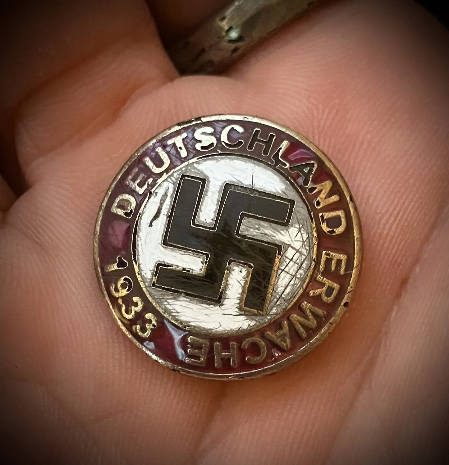 German ʼDeutschland Erwache 1933’ Button