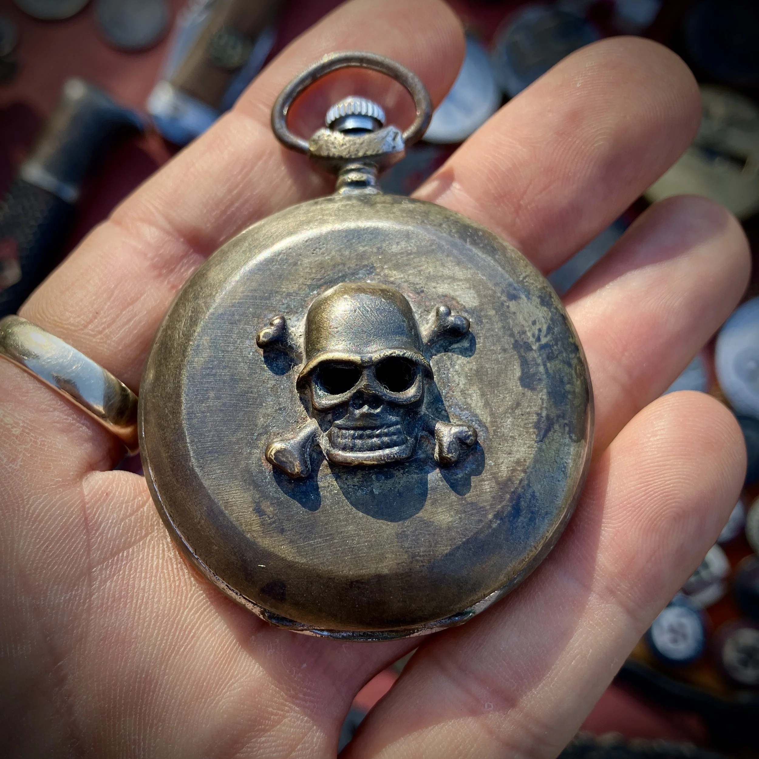 Totenkopf Parachute Regiment Pocket Watch (circa 1940)