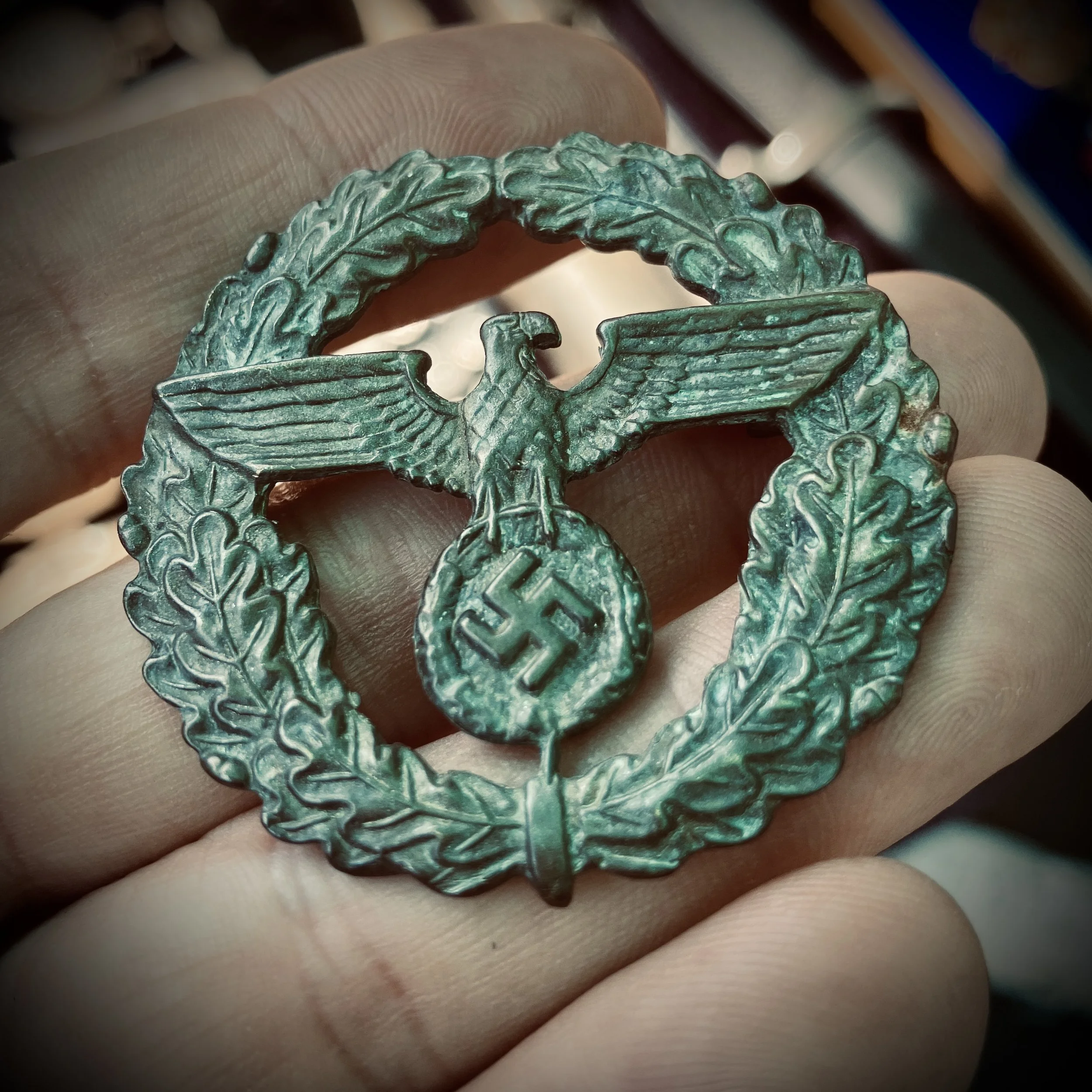 Third Reich Iron Eagle Military Broach (circa 1934)