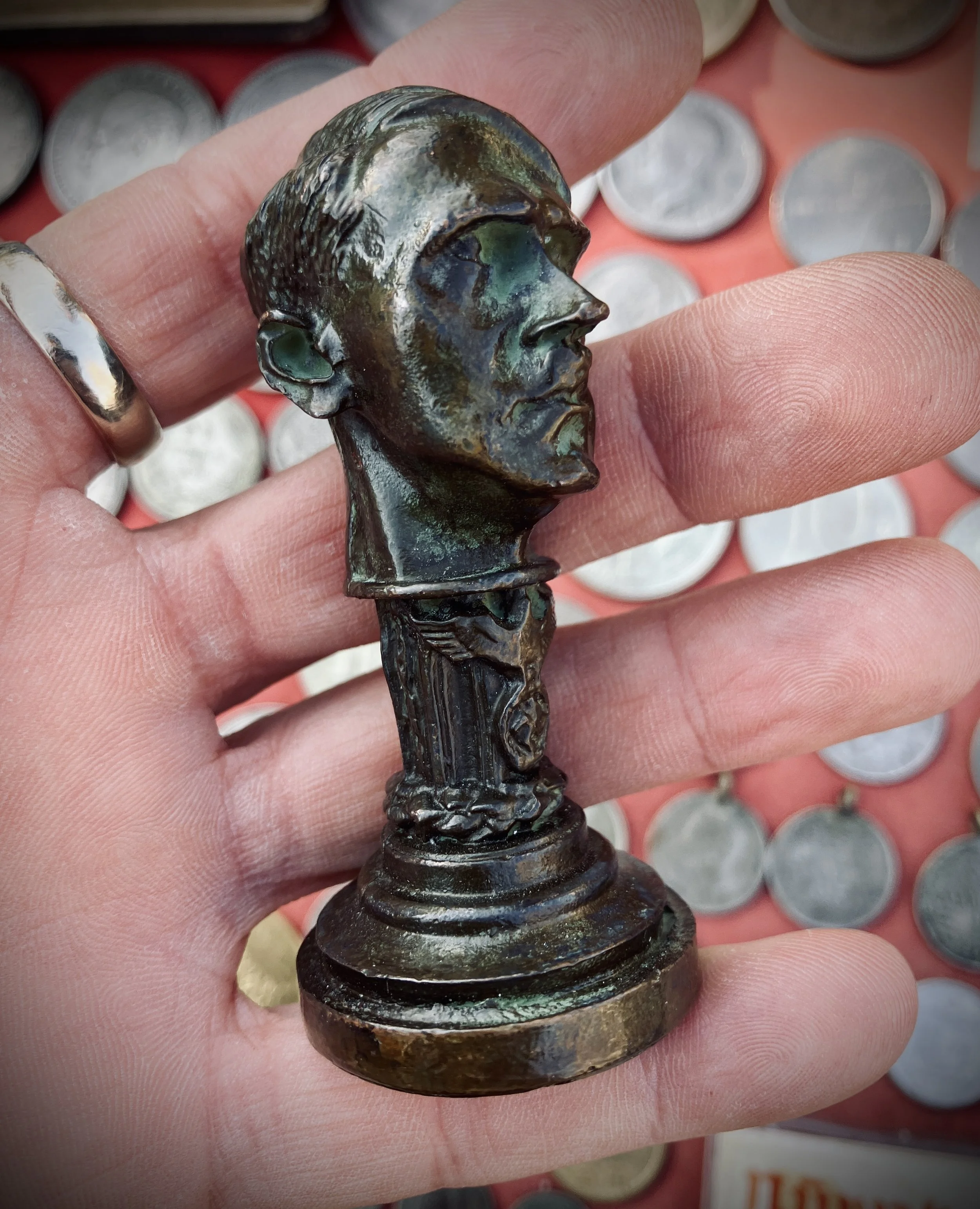 Hitler Wax Stamp (circa 1938)