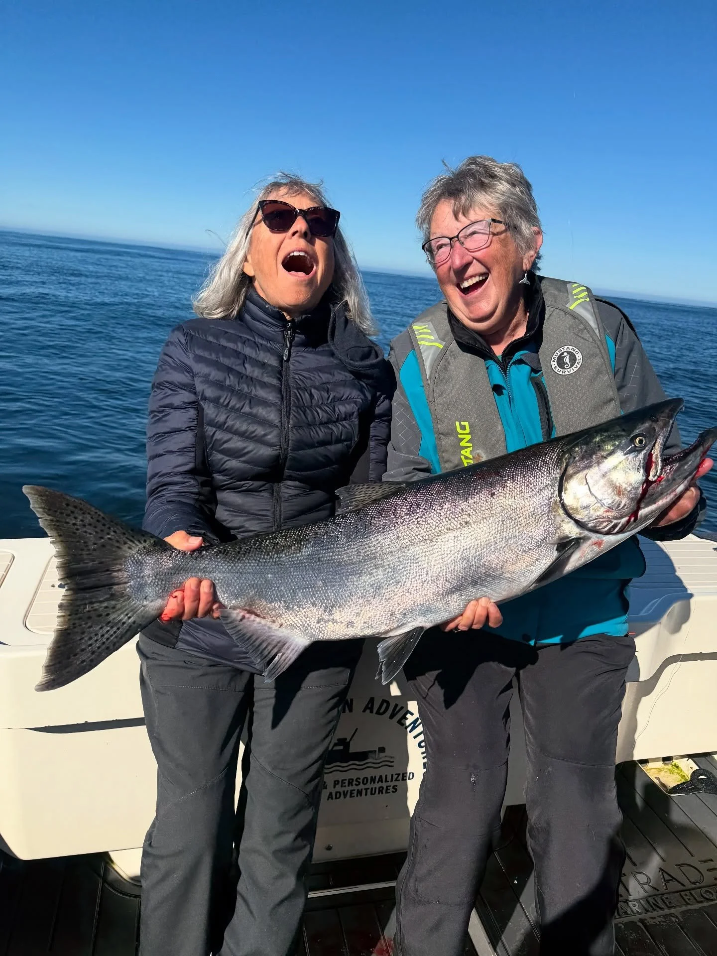 𝗝𝘂𝗹𝘆 𝗵𝗶𝗴𝗵𝗹𝗶𝗴𝗵𝘁𝘀 &mdash; The much anticipated July fishing did not disappoint, we were lucky enough to have solid inshore Salmon fishing untill the July 15th offshore opening. 
Halibut and Lingcod have remained consistent with some big H