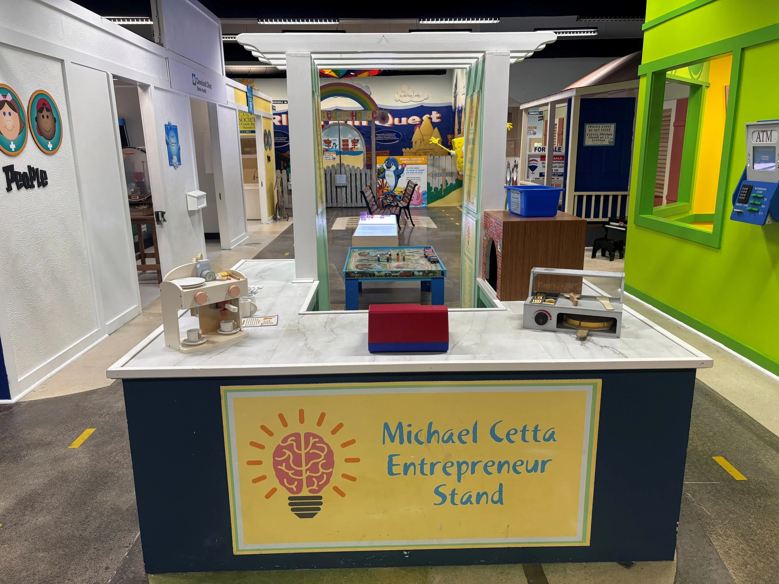 Michael Cetta Entrepreneur Stand