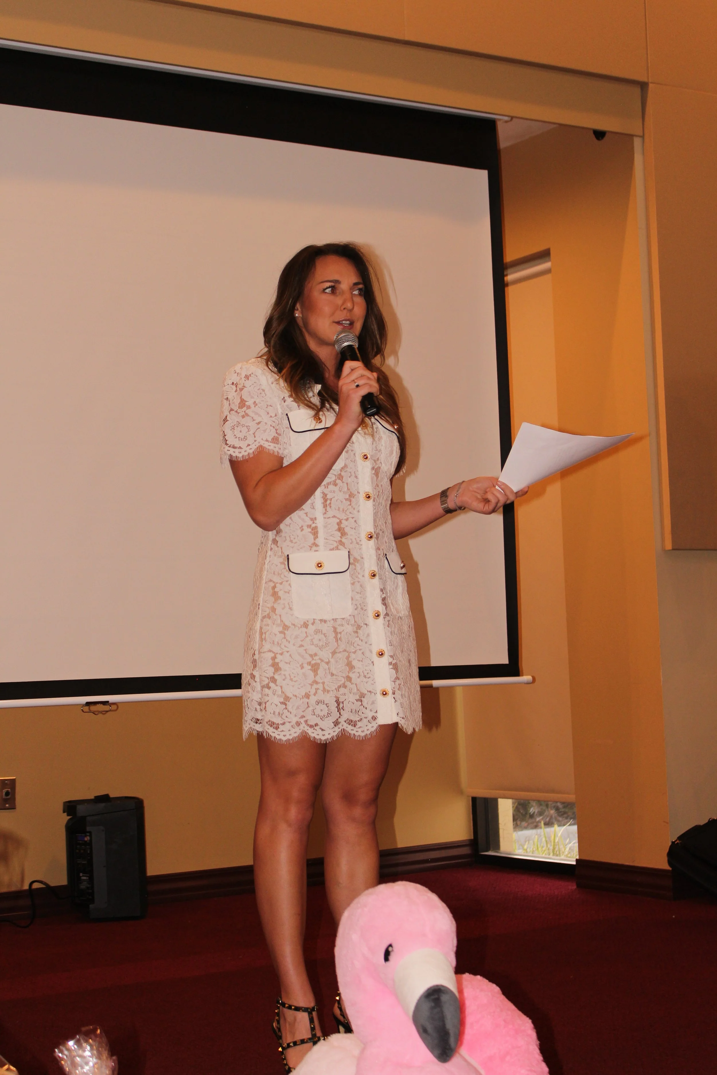 Frances Peyton, WPTV Meteorologist & Emcee.JPG