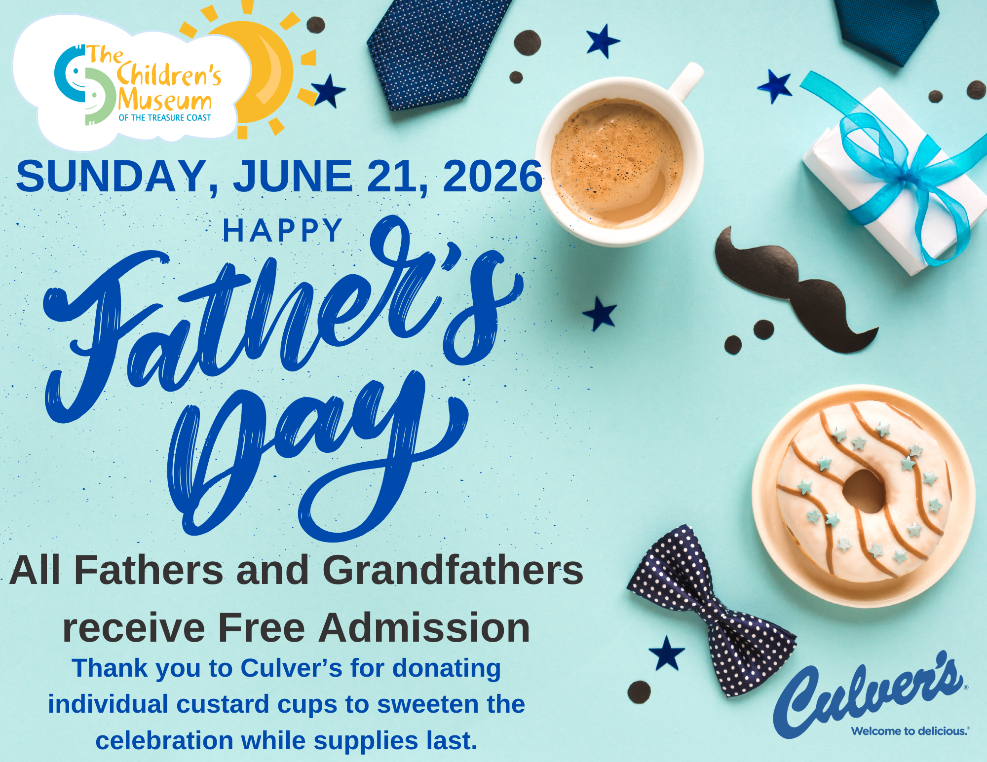 Celebrate Father's Day at The Children's Museum of the Treasure Coast