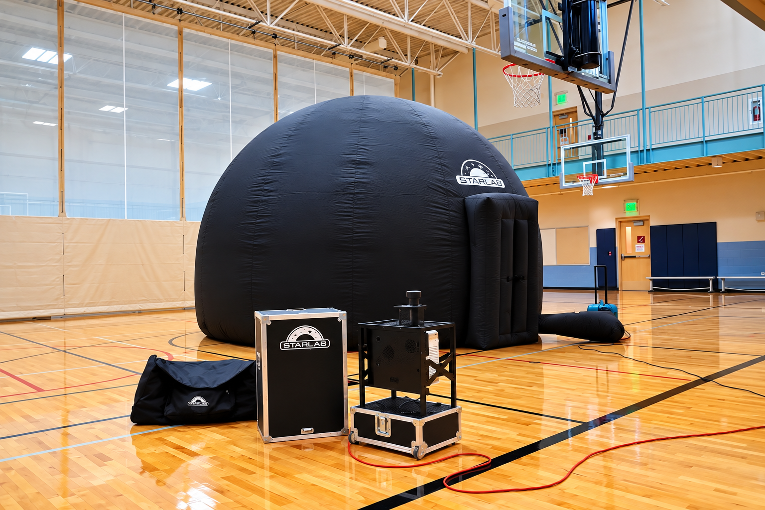 STARLAB Planetarium in the Gymnasium.png