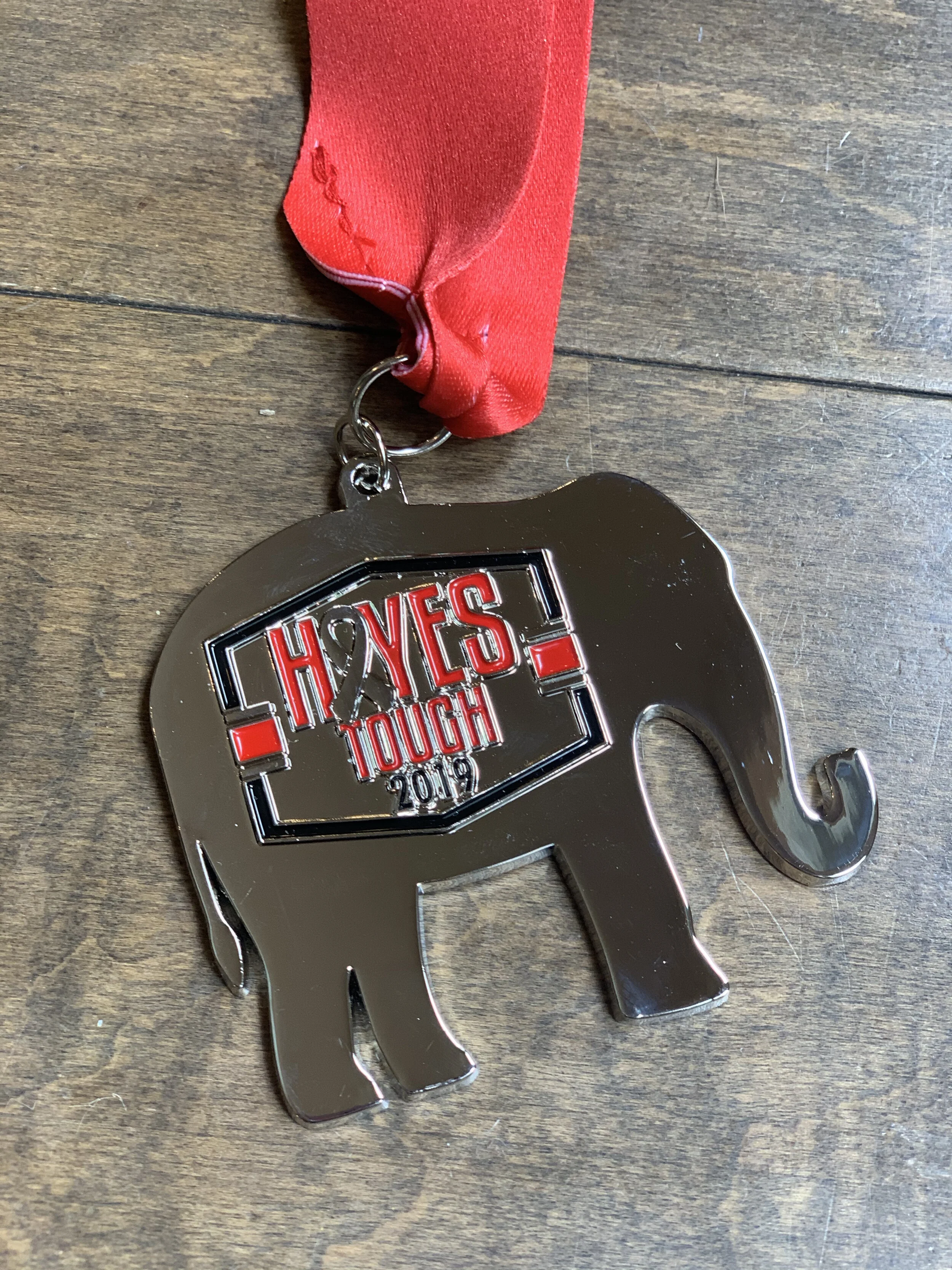HayesTough Elephant Medal 