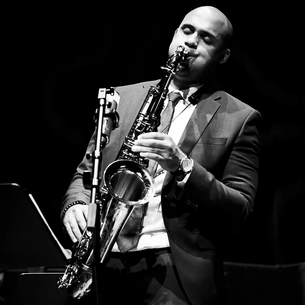 Jazz Band Performance Portraits.