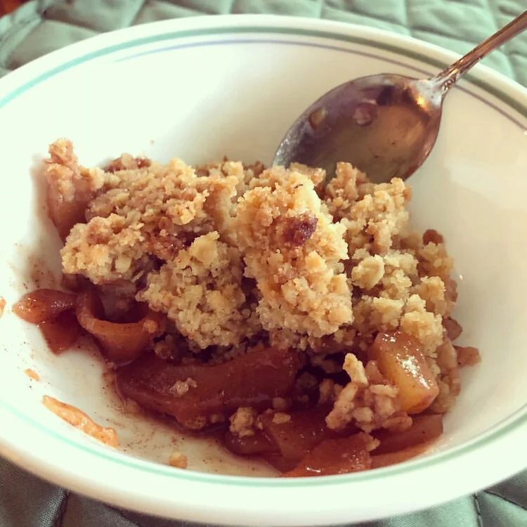 Grandma’s homemade Apple Crisp