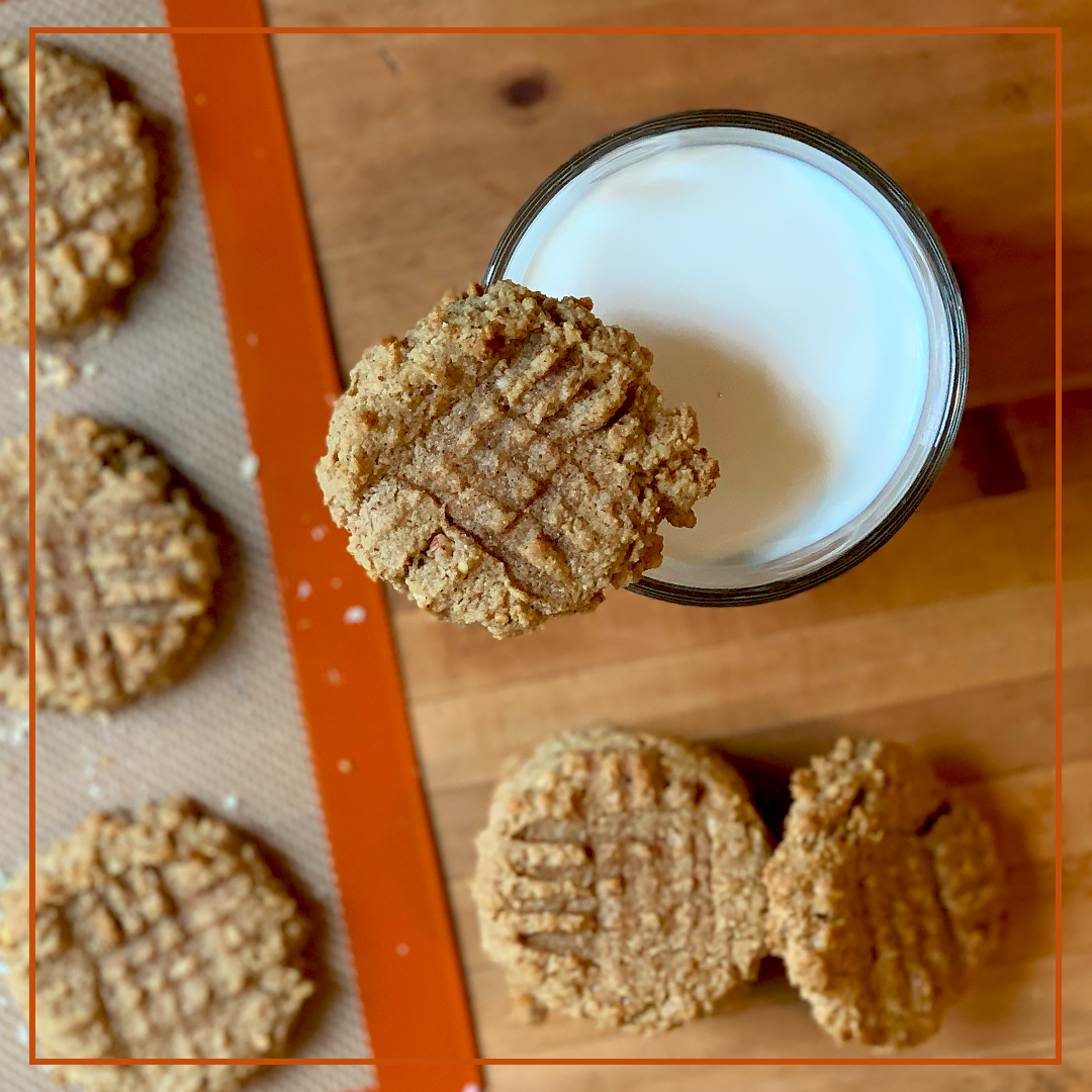 Toasted Coconut Almond Cookies