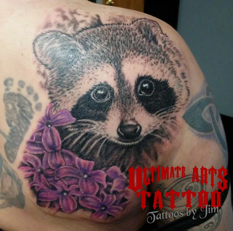 trash panda tattoo