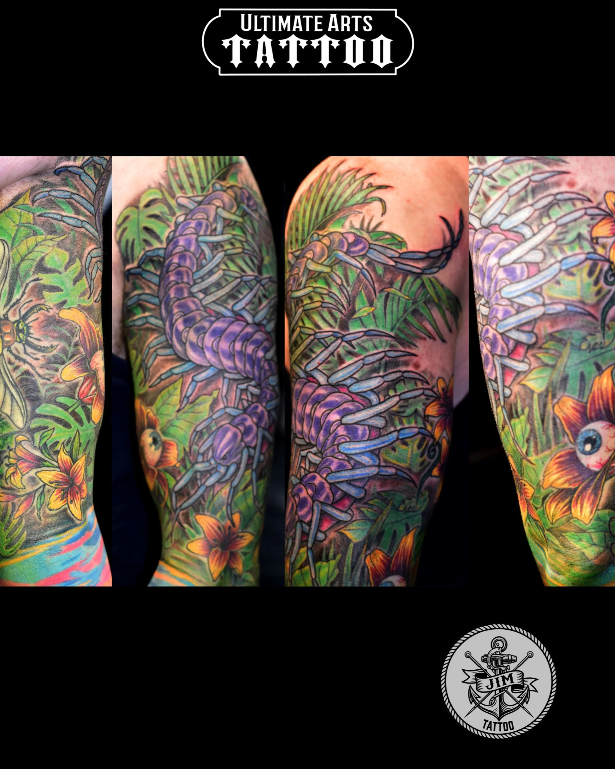 Centipede Vibrant Sleeve