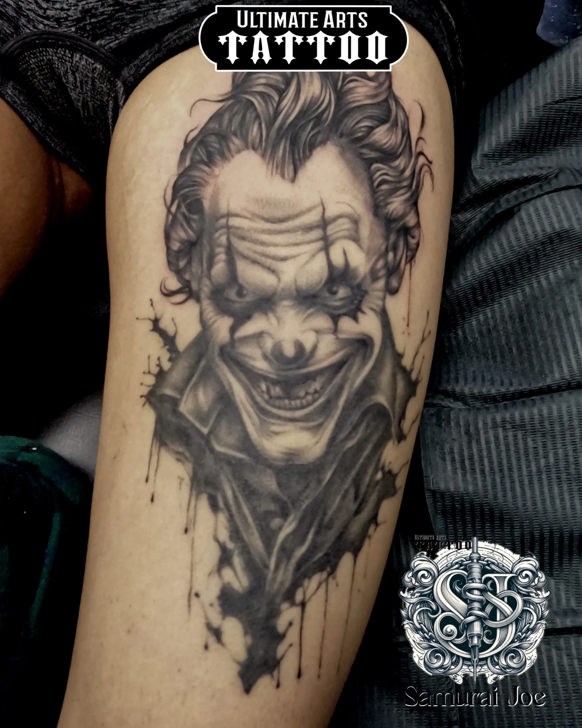 Joker tattoo by Joe