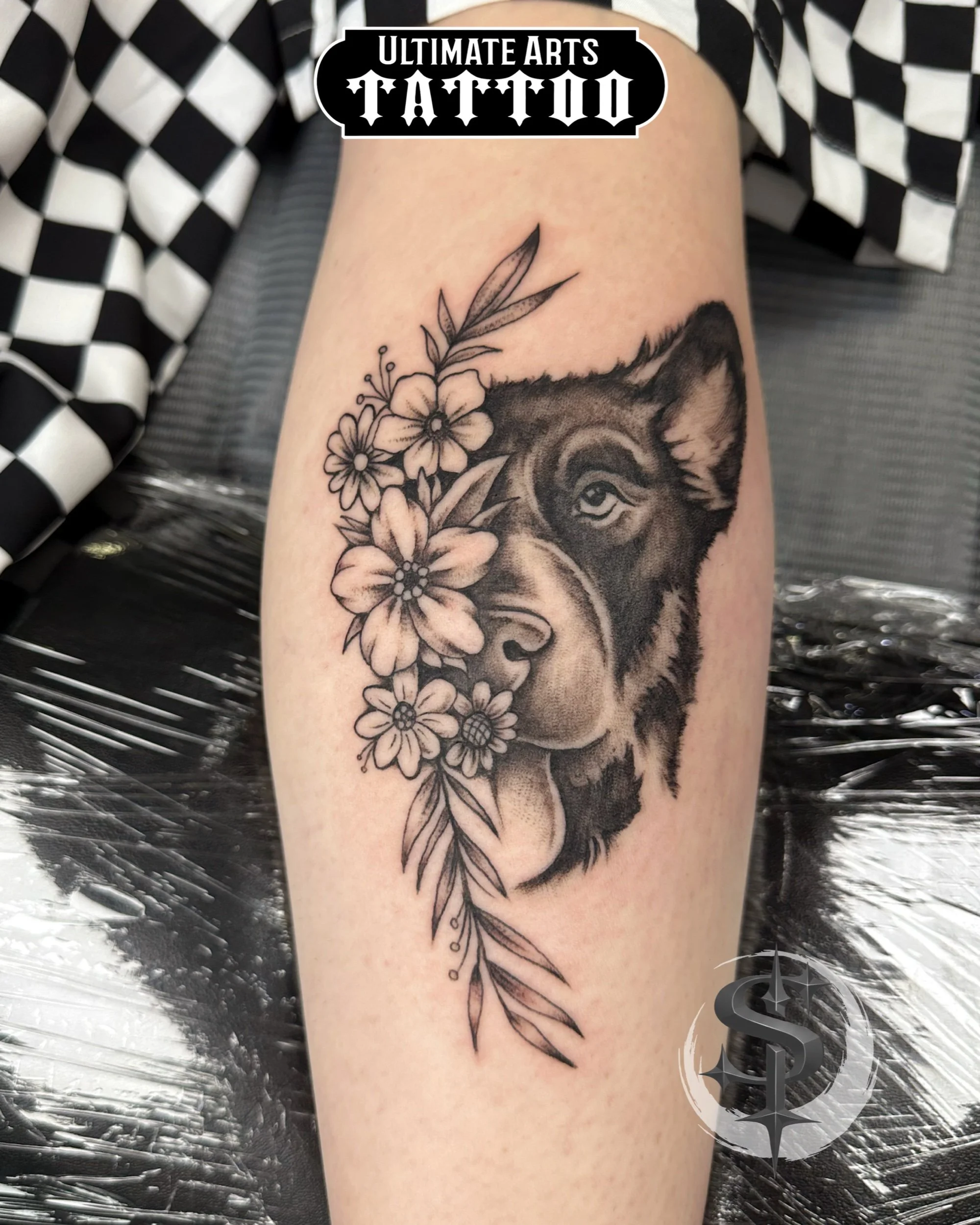 FurBaby Portrait Floral