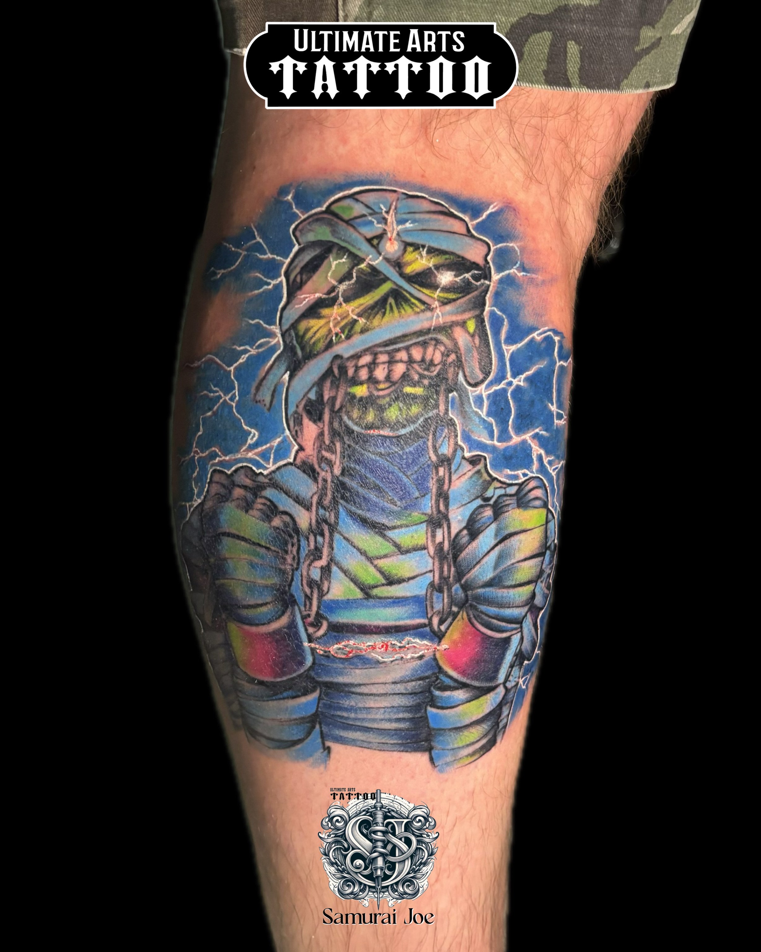 Eddy tattoo by Joe at Ultimate Arts Tattoo Madison Wi 