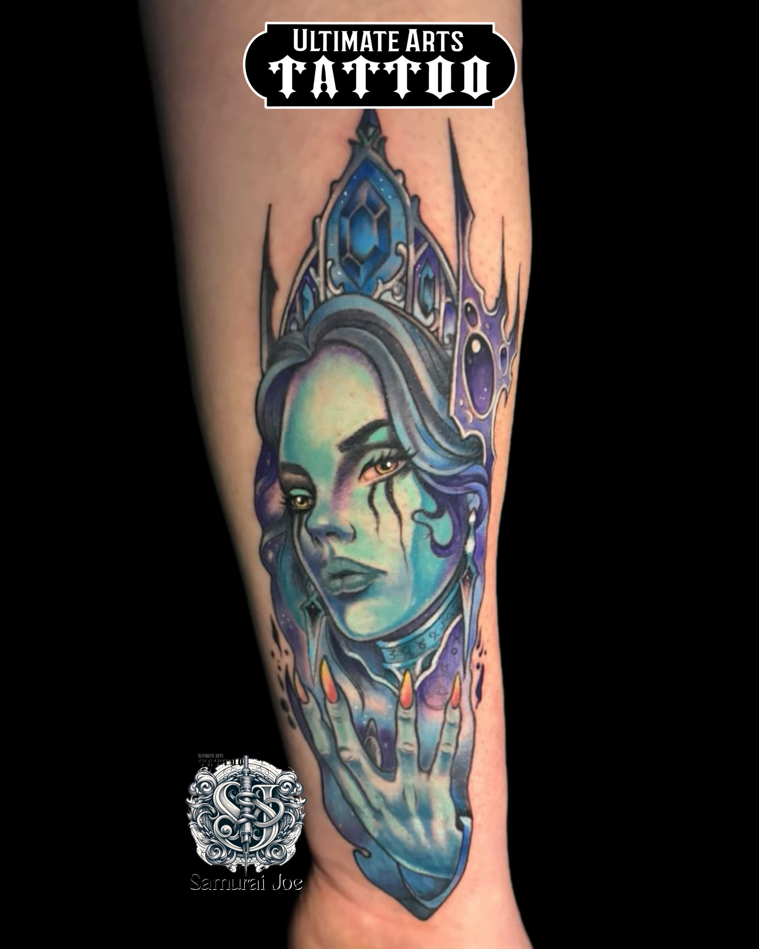 Color realism tattoo by Joe