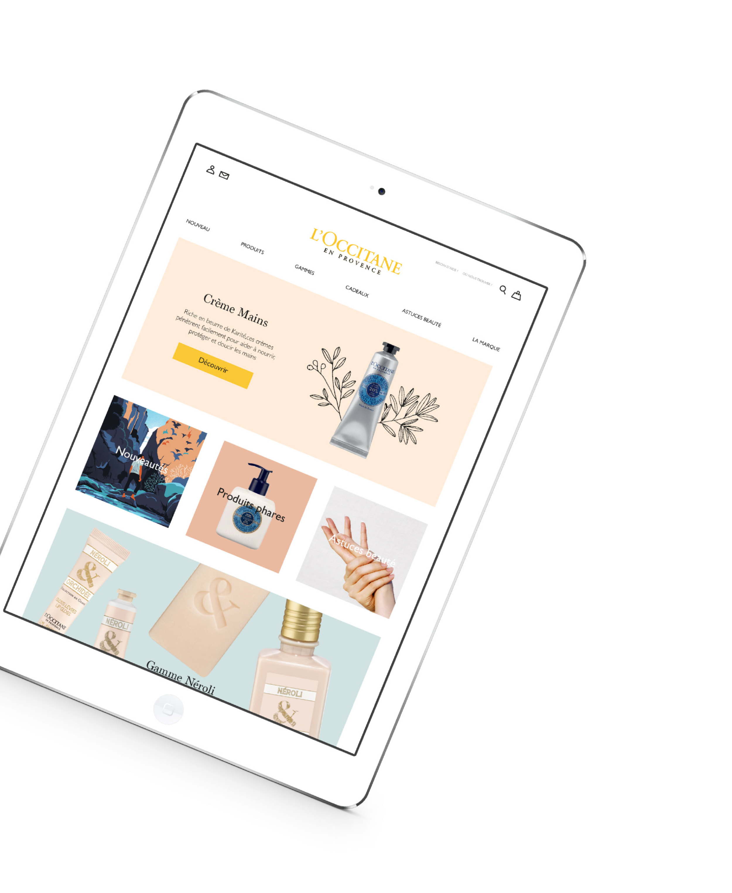 Responsive sur tablette