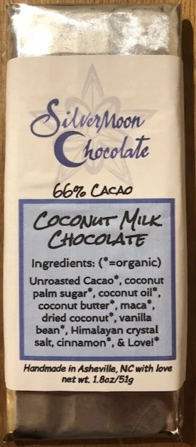 Coconut Milk Chocolate Bar