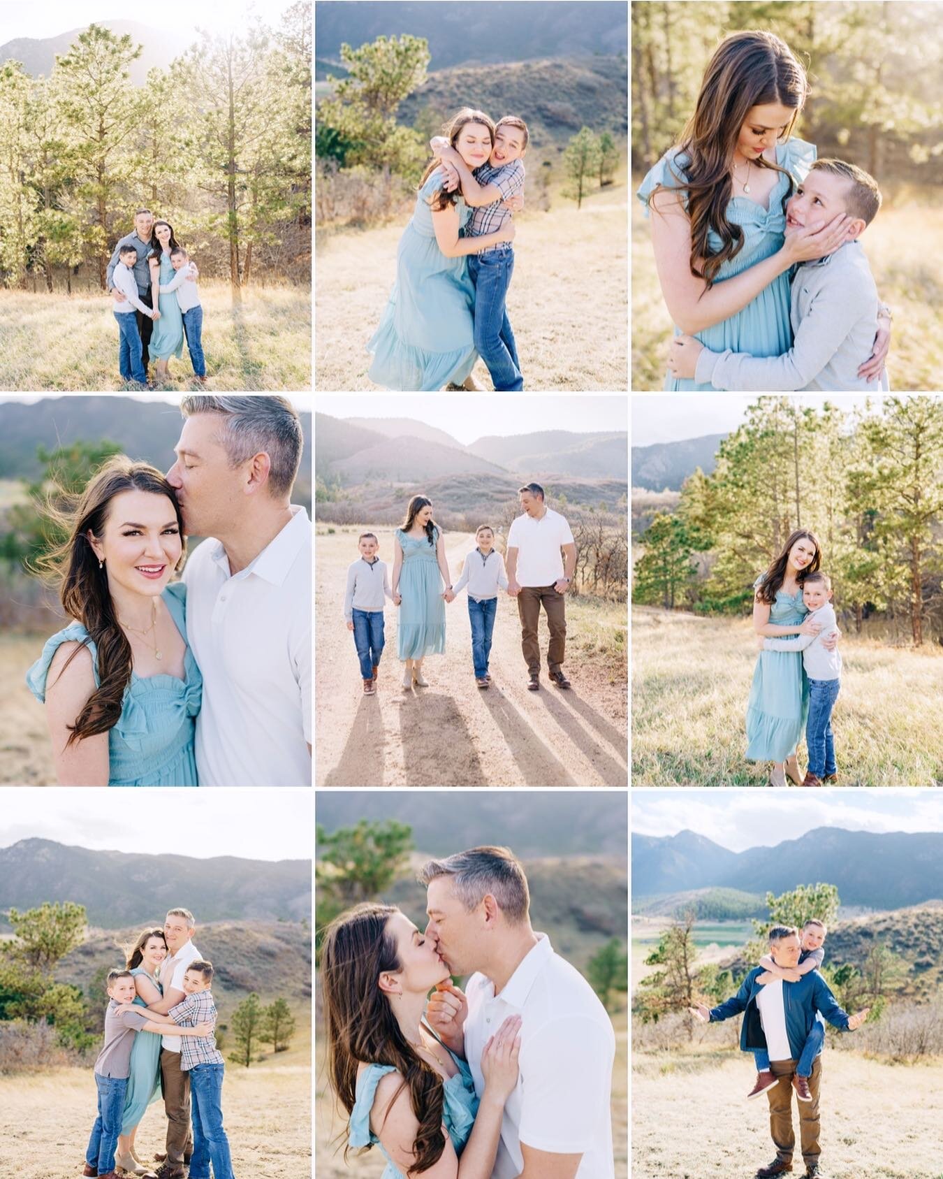 Here is a look into just one of my family sessions of last Spring. Erin &amp; Gary are dear friends of mine who used to be our Colorado Spring neighbors, photography peers, fitness coach, fellow Air Force serving friends, and USAFA is very special to