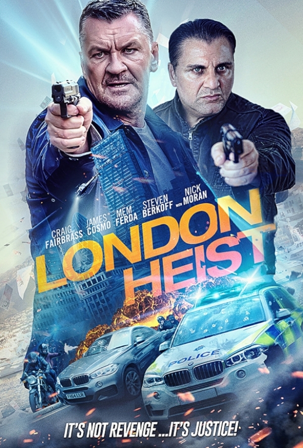 London Heist a lead role as an East-End gangster, Lenny Moore. 