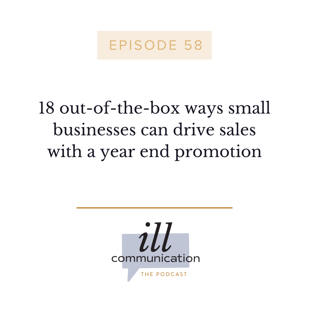 58: 18 out-of-the-box ways small businesses can drive sales with a year end promotion