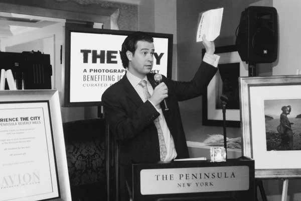 THE AUCTION IN PROGRESS