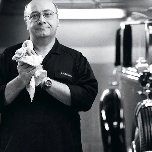 The only thing more impressive than Peninsula&rsquo;s legendary 1934 Rolls-Royce Phantom II is the devotion the Fleet Manager puts into her care. ⁠
⁠
Photo courtesy of #annieleibovitz #luxuryhotels #luxuryhotelexperience #luxurycars #AgencySacks #ASc