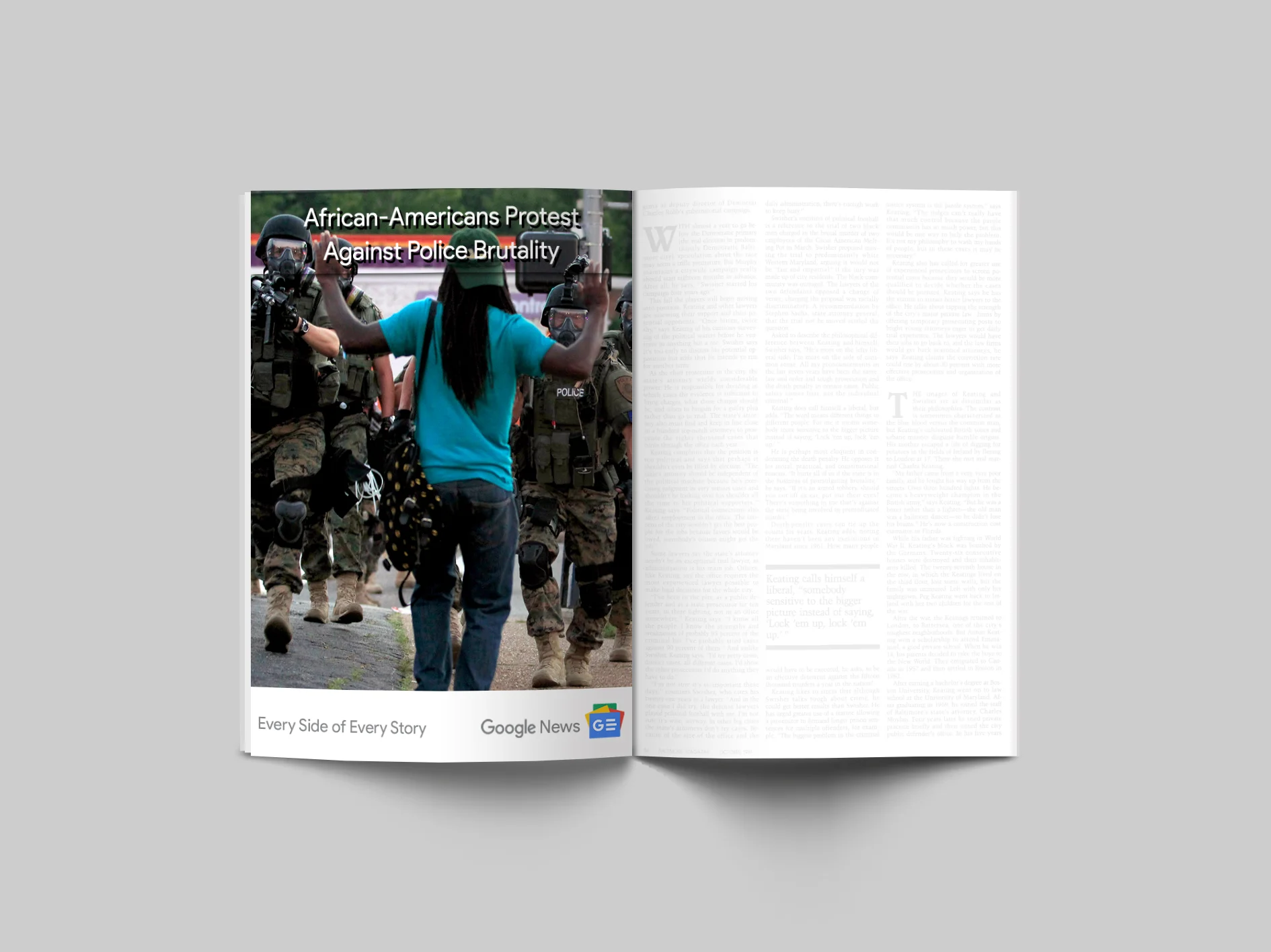 Print - After The Transparent Page Is Flipped