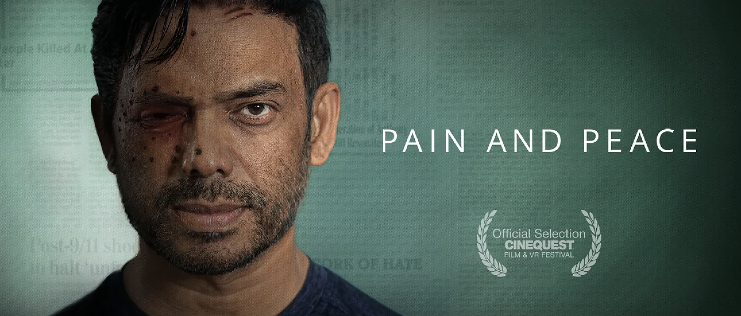 Pain and Peace Selected for Cinequest Film Festival