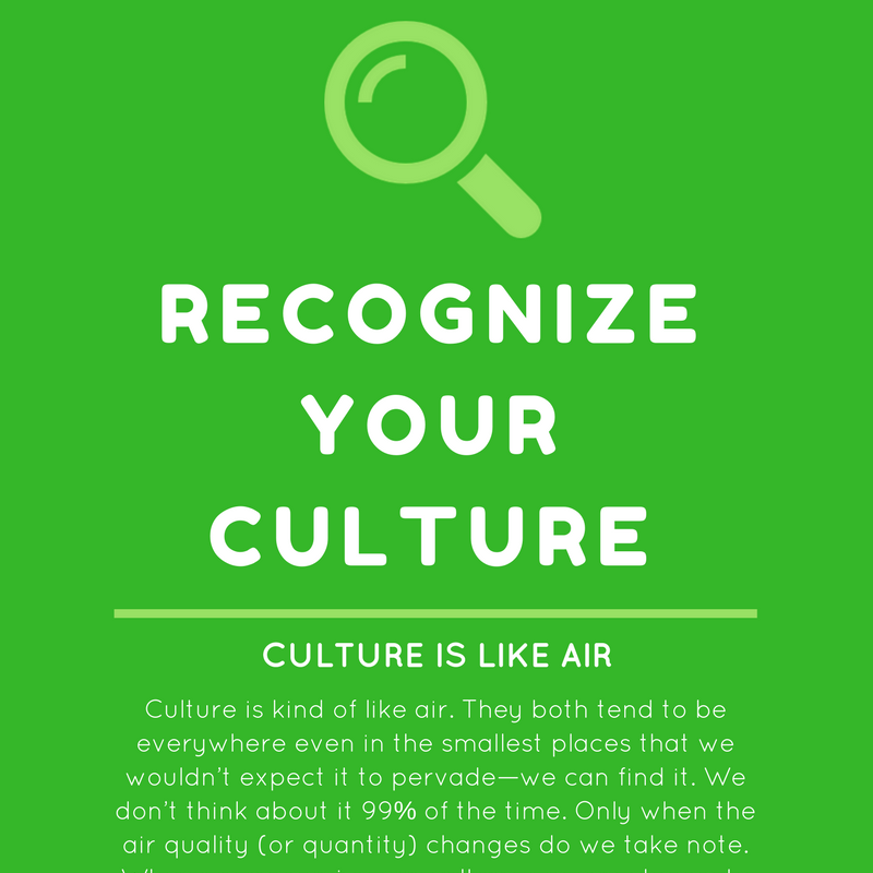 Culture is Like Air