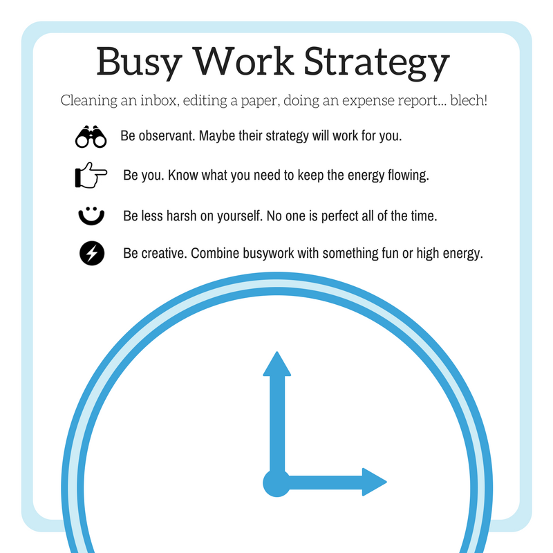 More on Busy Work