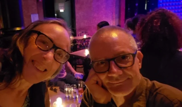 Linda Austin and Brian Moran (selfie, 2019)