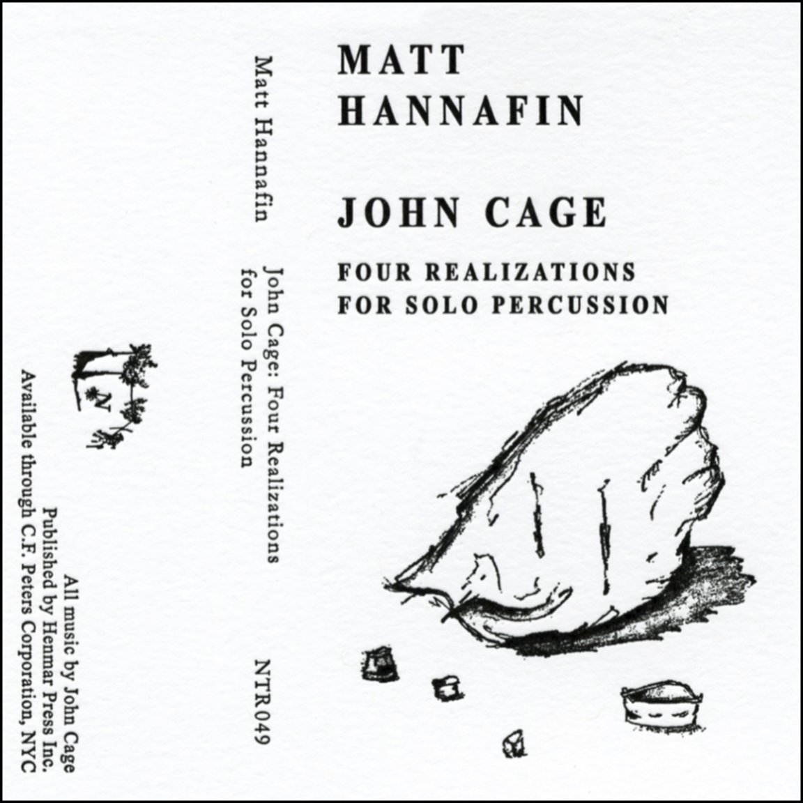 Matt Hannafin – John Cage: Four Realizations for Solo Percussion