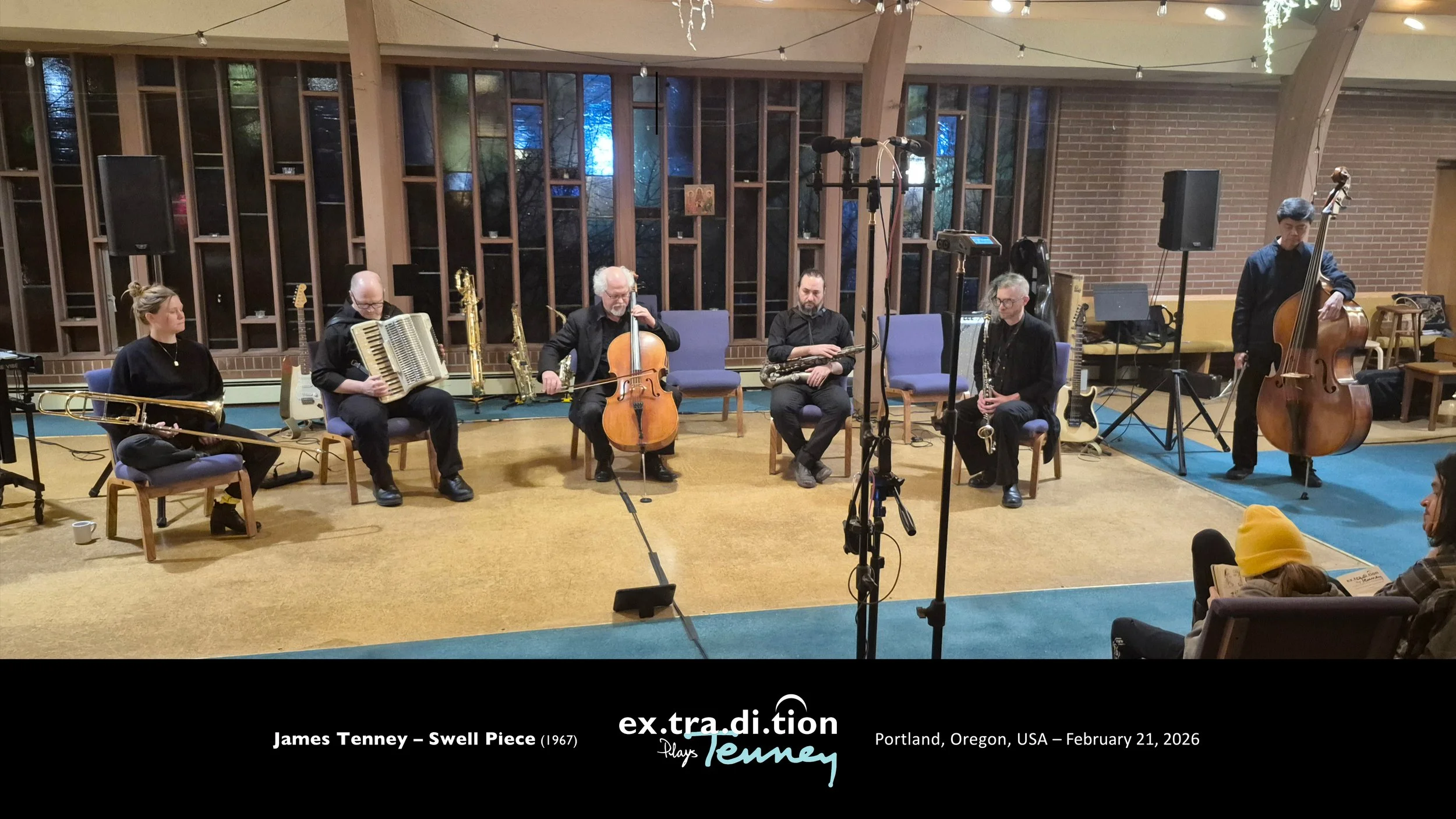 James Tenney – Swell Piece (1967) – Extradition Plays Tenney, concert 2