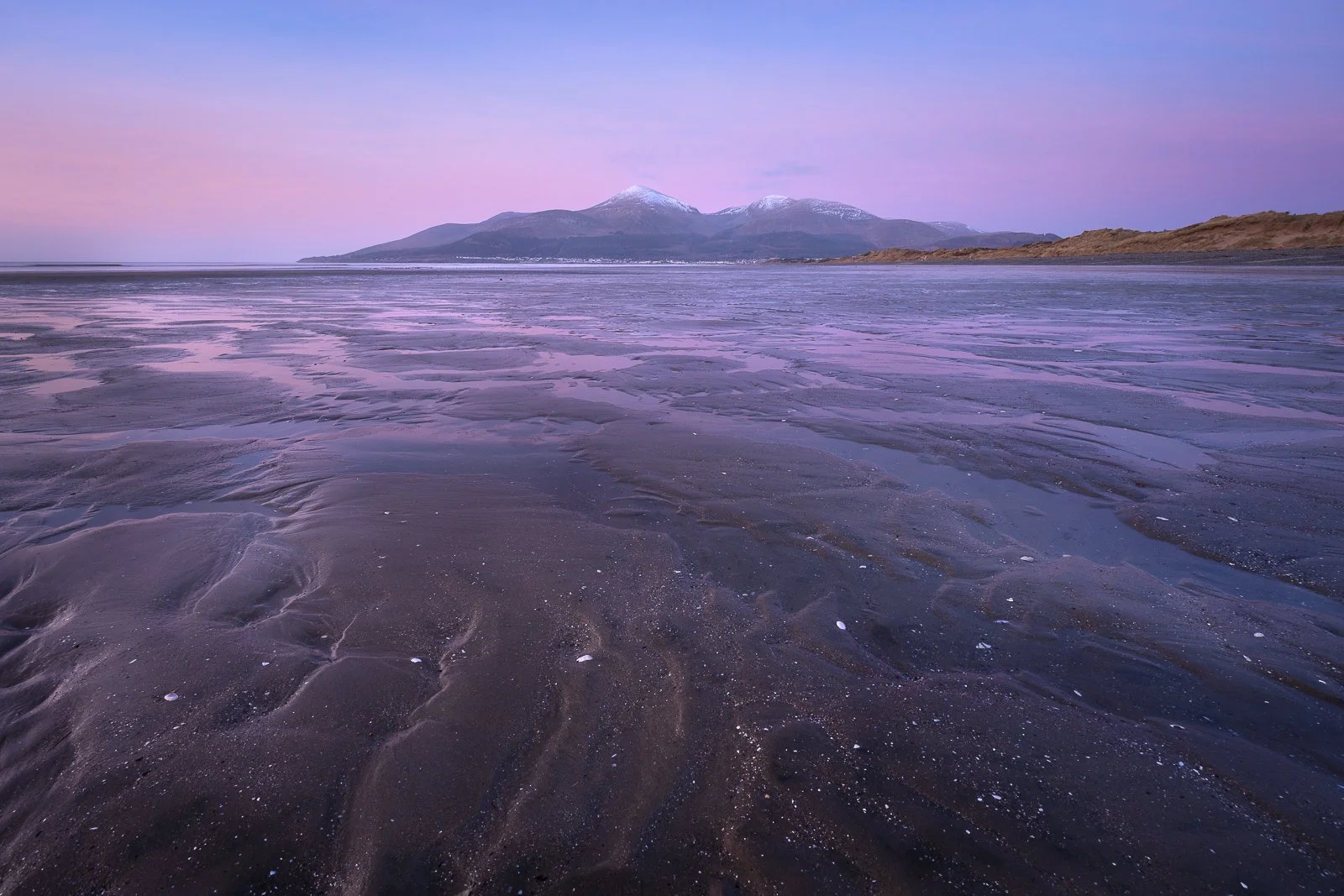 "Blue hour at Murlough Beach"