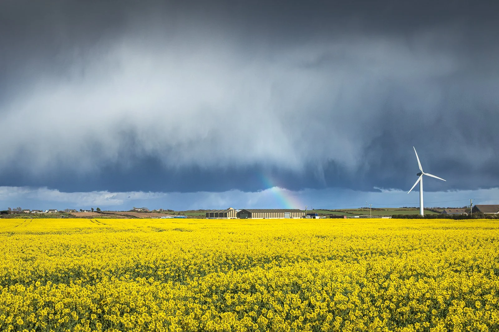 "Passing storm cloud"