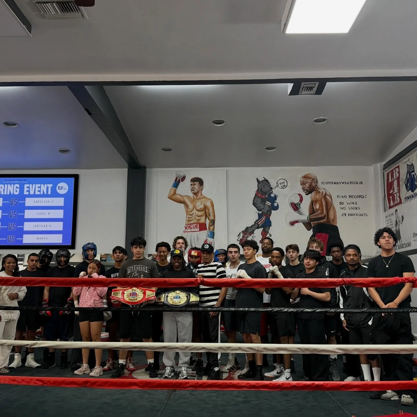 Great show Champions @lb4lbboxing team #1
 Video coming 🤜🏽🤛🏻🥊