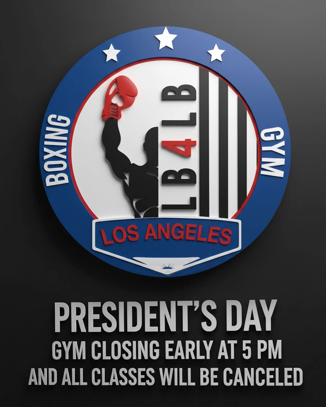 🇺🇸 Monday, February 16th is Presidents&rsquo; Day!
The gym will be closing early at 5PM and all classes will be canceled.

Please plan your workouts accordingly. We&rsquo;ll see you back to normal hours Tuesday! 💪