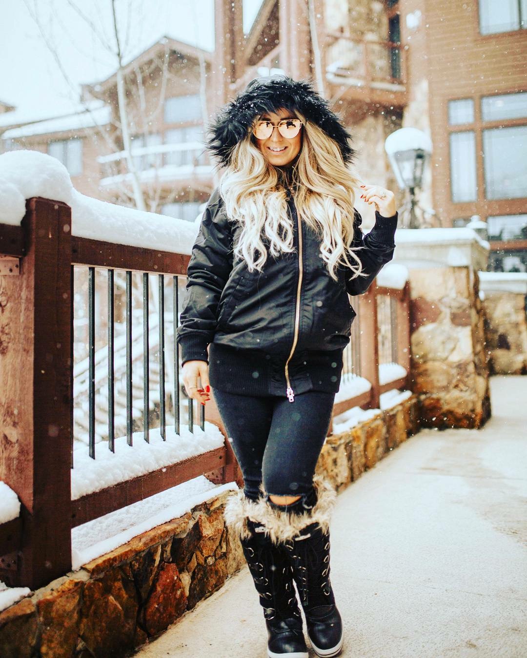 Looking Cute in the Cold