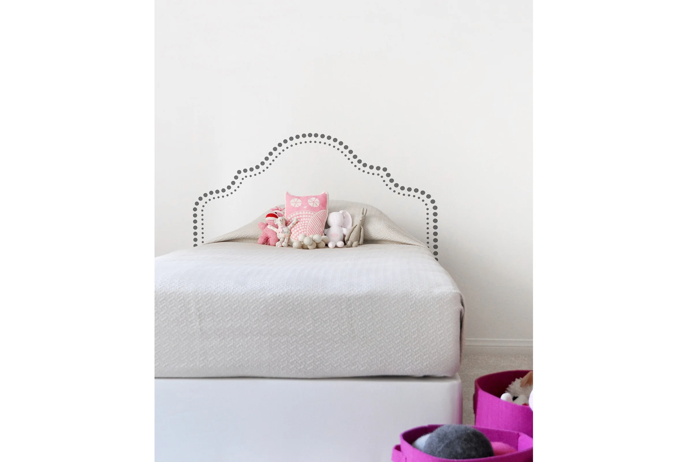 AVA headboard wall decal Mina Javid for Blik