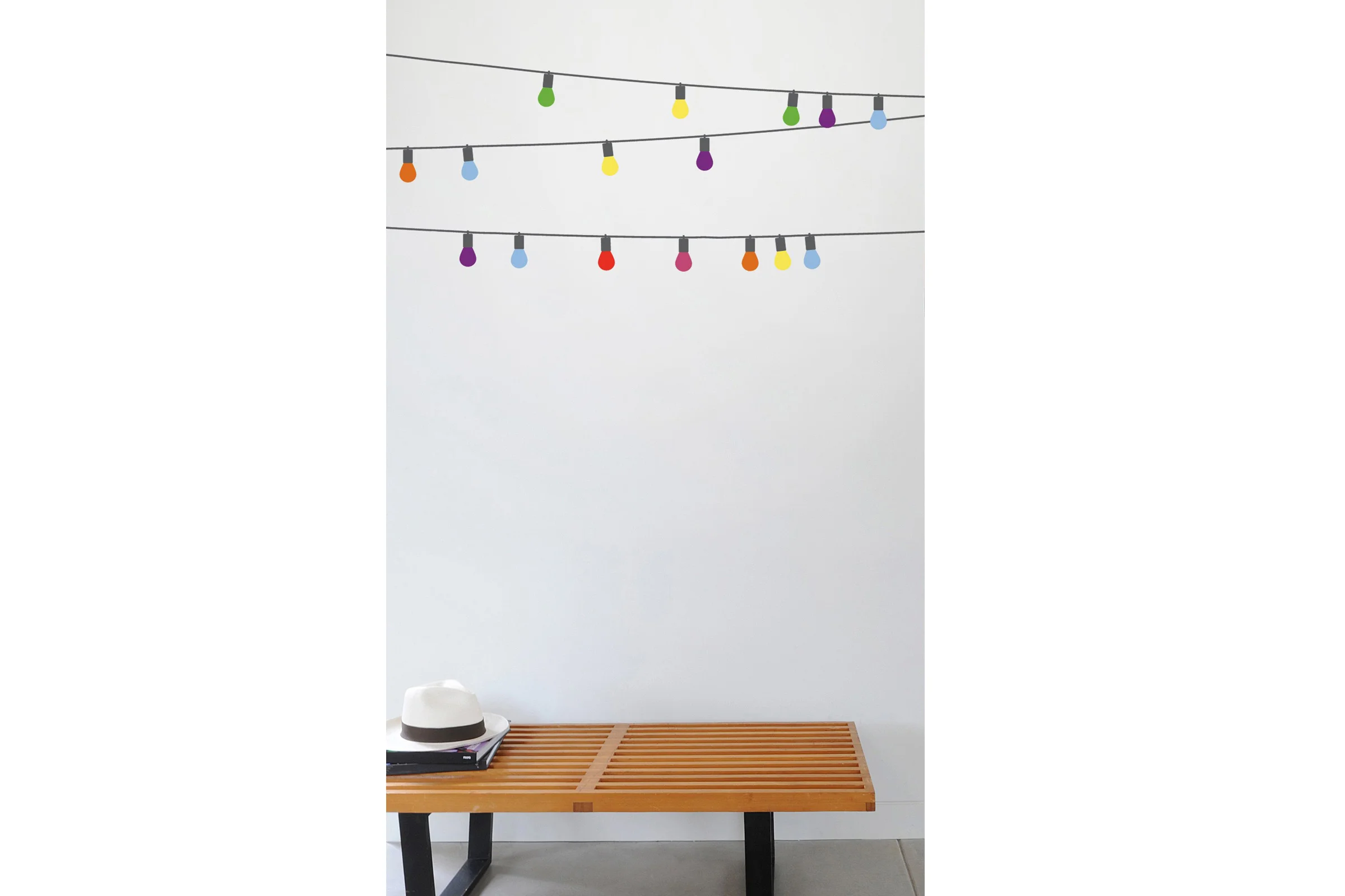 CAFE LIGHT wall decal Mina Javid for Blik