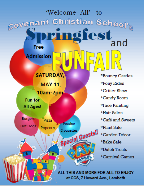 Springfest Bazaar and Fun Fair