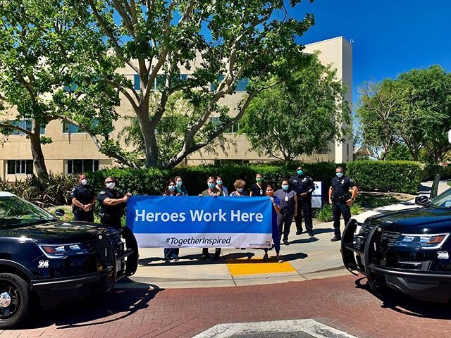 On National Nurses Day, we want to thank all Nurses!  A special shout out to our friends at Adventist Health Simi Valley.  #nationalnursesday #thankyou #ourheroes #nurses #simivalley #svpd #simivalleypd