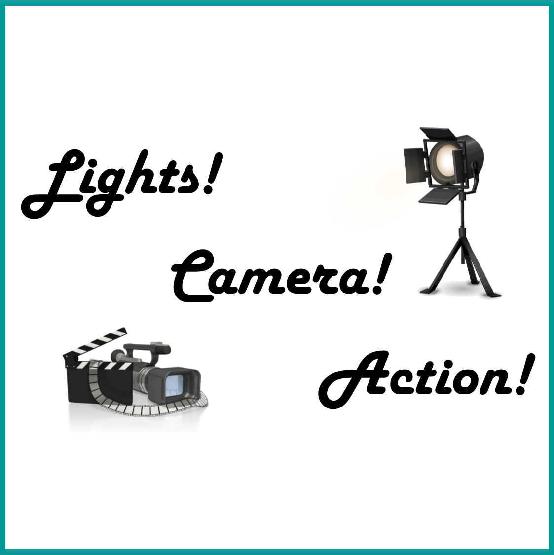 Lights Camera Action Png