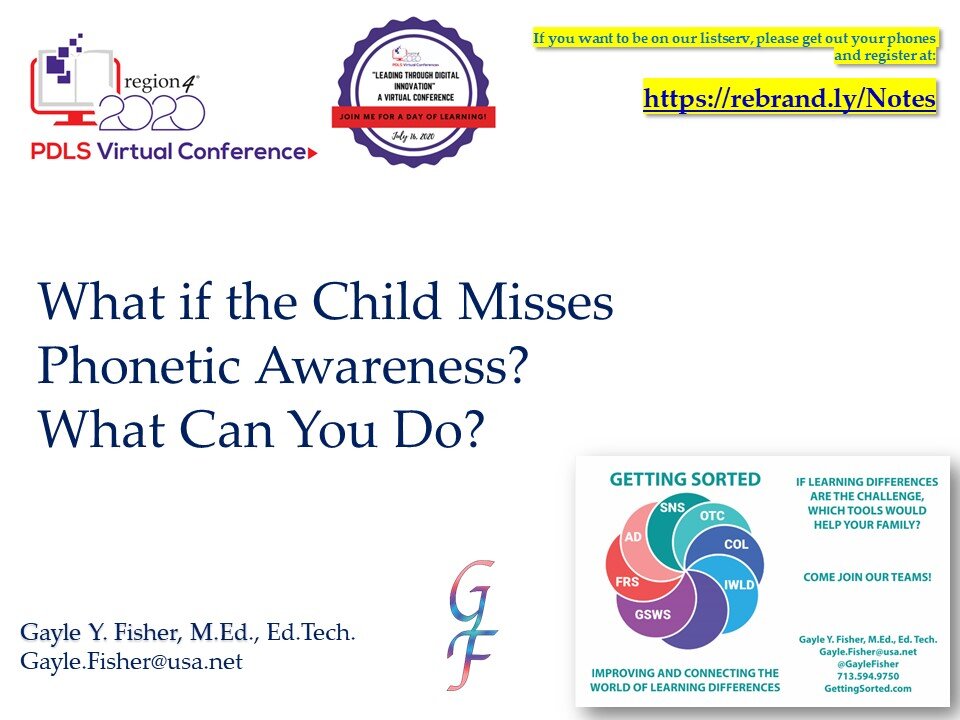 What if the Child Misses Phonetic Awareness Region 4 Zoom Conf    07 16 2020.jpg