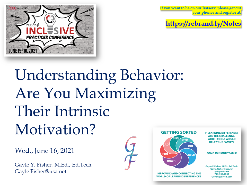 Understanding Behavior Are You Maximizing Their Intrinsic Motivation Region 4 Inclusive Practices Conf 06 16 2021 Gayle Fisher.png